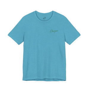 Chirps Golf Co. Sunset Palm Tee – Coastal Vintage Golf T-Shirt