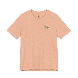 Chirps Golf Co. Sunset Palm Tee – Coastal Vintage Golf T-Shirt