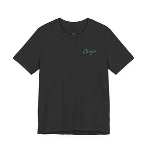 Chirps Golf Co. Sunset Palm Tee – Coastal Vintage Golf T-Shirt