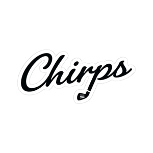 Chirps Script Sticker