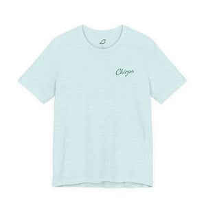 Chirps Golf Co. Sunset Palm Tee – Coastal Vintage Golf T-Shirt